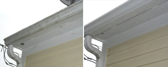 clean gutters look like new, Leicester, MA